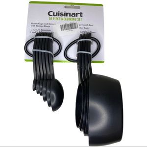 Cuisinart 10 Piece Measuring Spoons & Cups Set NEW